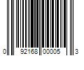 Barcode Image for UPC code 092168000053