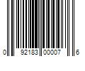 Barcode Image for UPC code 092183000076