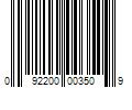 Barcode Image for UPC code 092200003509