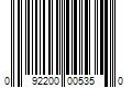 Barcode Image for UPC code 092200005350