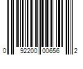 Barcode Image for UPC code 092200006562