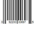 Barcode Image for UPC code 092200006975