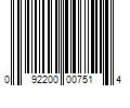 Barcode Image for UPC code 092200007514