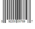 Barcode Image for UPC code 092200007897