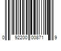 Barcode Image for UPC code 092200008719