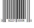 Barcode Image for UPC code 092221000068