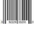 Barcode Image for UPC code 092229332000