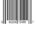 Barcode Image for UPC code 092229724997