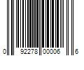 Barcode Image for UPC code 092278000066