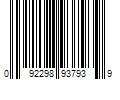 Barcode Image for UPC code 092298937939