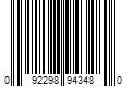 Barcode Image for UPC code 092298943480