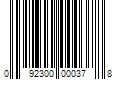 Barcode Image for UPC code 092300000378