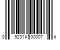 Barcode Image for UPC code 092314000074