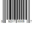 Barcode Image for UPC code 092317000057