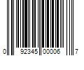 Barcode Image for UPC code 092345000067