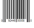 Barcode Image for UPC code 092445000080