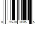 Barcode Image for UPC code 092470000055