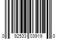 Barcode Image for UPC code 092533039190