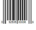 Barcode Image for UPC code 092535000068