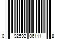 Barcode Image for UPC code 092592061118