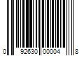 Barcode Image for UPC code 092630000048