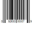 Barcode Image for UPC code 092630000079