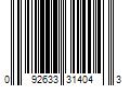 Barcode Image for UPC code 092633314043