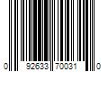 Barcode Image for UPC code 092633700310