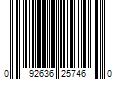 Barcode Image for UPC code 092636257460