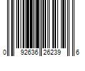 Barcode Image for UPC code 092636262396