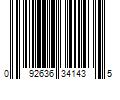 Barcode Image for UPC code 092636341435