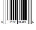 Barcode Image for UPC code 092636344436