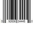 Barcode Image for UPC code 092636344450