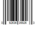 Barcode Image for UPC code 092636359263