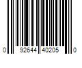 Barcode Image for UPC code 092644402050