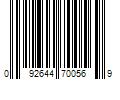 Barcode Image for UPC code 092644700569