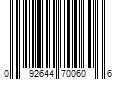 Barcode Image for UPC code 092644700606