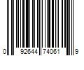 Barcode Image for UPC code 092644740619