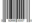 Barcode Image for UPC code 092655000078