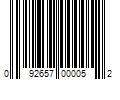 Barcode Image for UPC code 092657000052