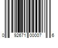 Barcode Image for UPC code 092671000076