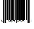 Barcode Image for UPC code 092672000051