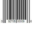 Barcode Image for UPC code 092705000096