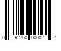 Barcode Image for UPC code 092760000024