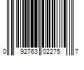 Barcode Image for UPC code 092763022757