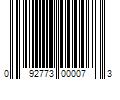 Barcode Image for UPC code 092773000073