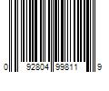 Barcode Image for UPC code 092804998119