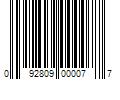 Barcode Image for UPC code 092809000077