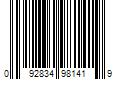 Barcode Image for UPC code 092834981419