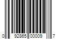 Barcode Image for UPC code 092865000097